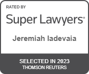 Super Lawyers Jeremiah Iadevaia badge